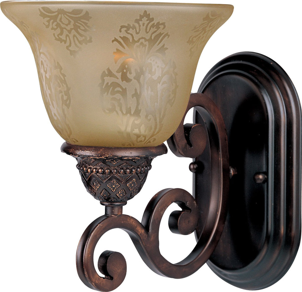 Symphony 1-Light Wall Sconce Oil Rubbed Bronze - C157-11230SAOI