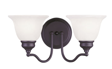 Livex Essex 2 Light Bronze Bath Light - C185-1352-07
