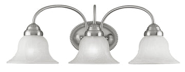 Livex Edgemont 3 Light Brushed Nickel Bath Light - C185-1533-91