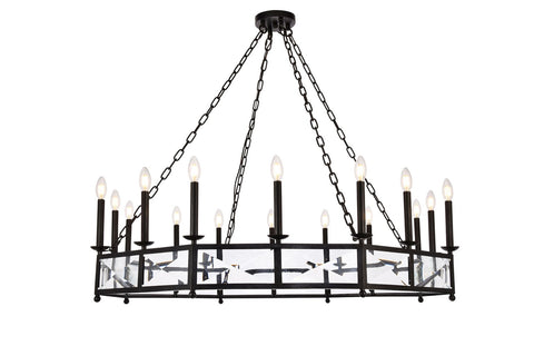 ZC121-1538D37VB - Urban Classic: Exeter 12 light Vintage Bronze Chandelier Clear Royal Cut Crystal