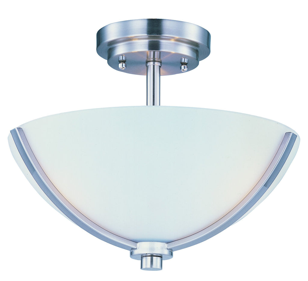 Deven 3-Light Semi-Flush Mount Satin Nickel - C157-20031SWSN