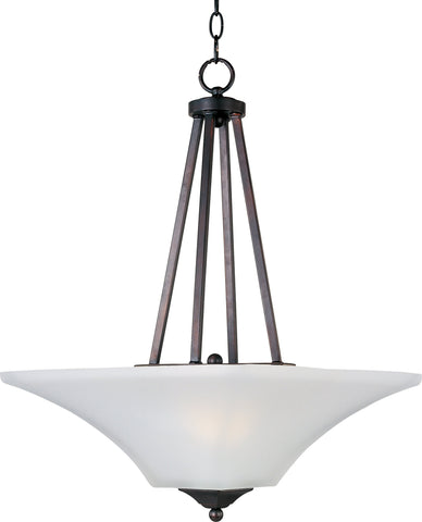 Aurora 2-Light Invert Bowl Pendant Oil Rubbed Bronze - C157-20093FTOI