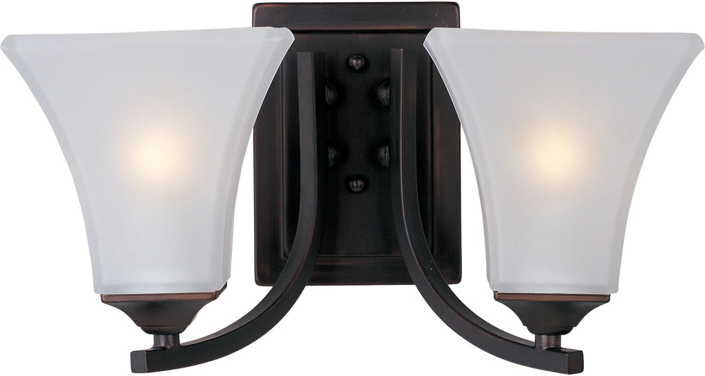 Aurora 2-Light Bath Vanity Oil Rubbed Bronze - C157-20099FTOI