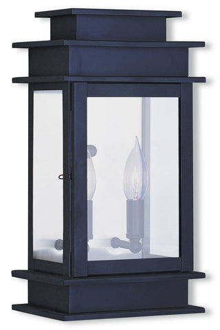 Livex Princeton 2 Light Bronze Outdoor Wall Lantern - C185-2014-07