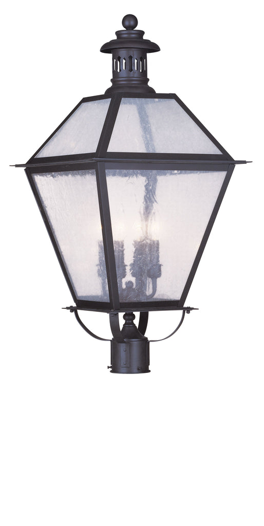 Livex Waldwick 4 Light Bronze Outdoor Post Lantern - C185-2054-07