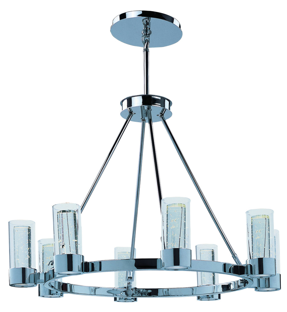 Sync LED 8-Light Ring Chandelier Polished Chrome - C157-20909CLPC