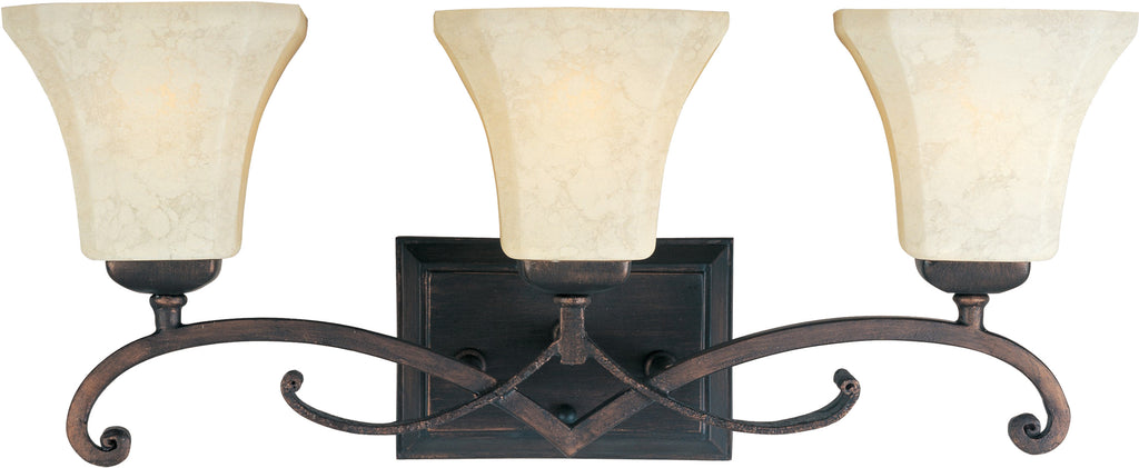 Oak Harbor 3-Light Bath Vanity Burnished - C157-21073FLRB