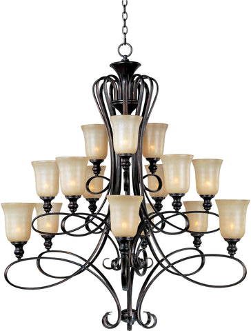 Infinity 15-Light Chandelier Oil Rubbed Bronze - C157-21307WSOI