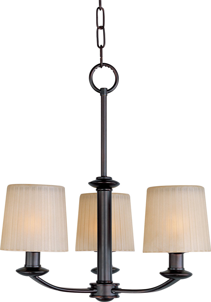 Finesse 3-Light Chandelier Oil Rubbed Bronze - C157-21504DWOI