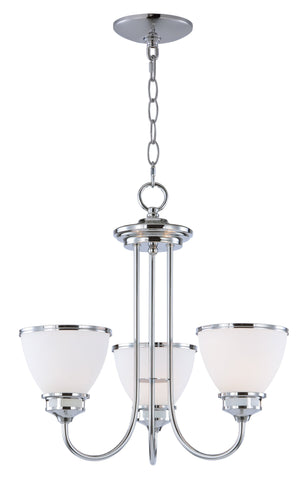 Novus 3-Light Chandelier Polished Chrome - C157-21584SWPC