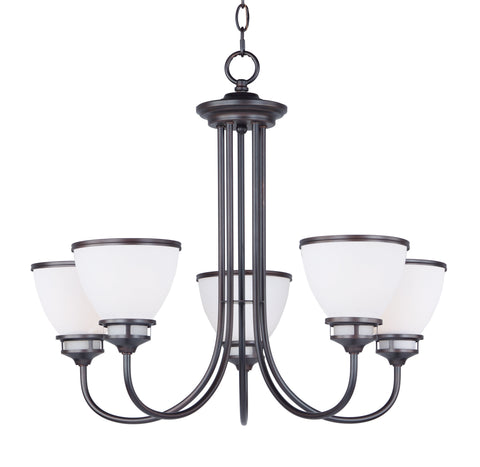 Novus 5-Light Chandelier Oil Rubbed Bronze - C157-21585SWOI