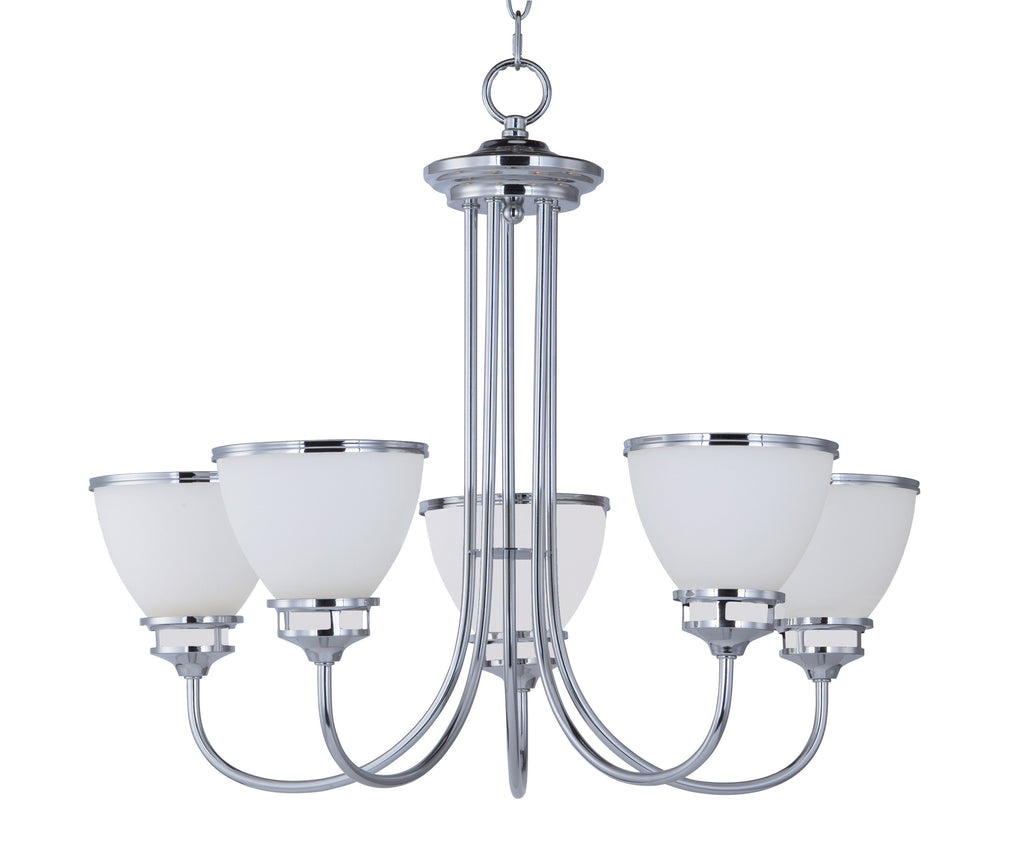 Novus 5-Light Chandelier Polished Chrome - C157-21585SWPC