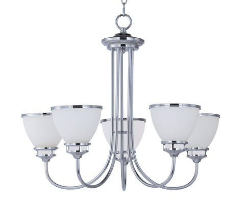 Novus 5-Light Chandelier Polished Chrome - C157-21585SWPC