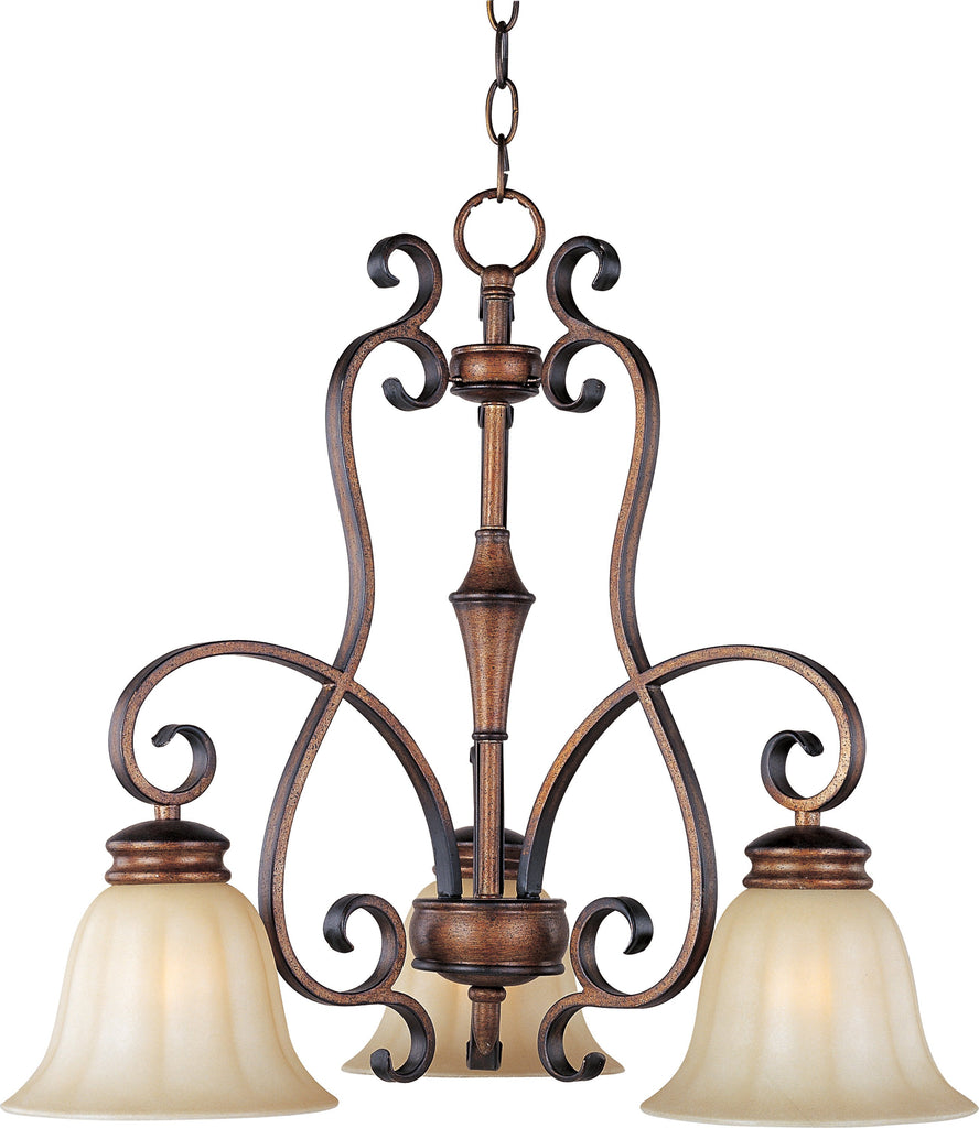 Fremont 3-Light Chandelier Platinum Dusk - C157-22244WSPD