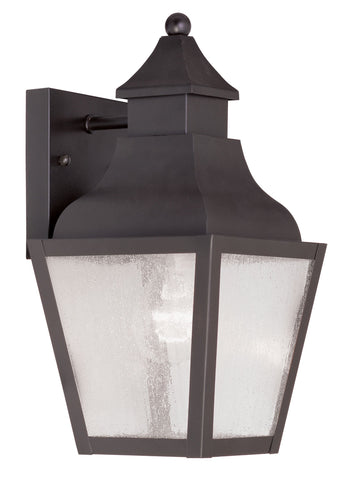 Livex Vernon 1 Light Bronze Outdoor Wall Lantern - C185-2450-07