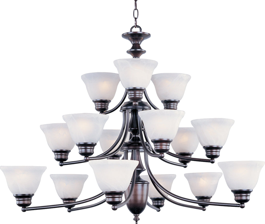 Malaga 15-Light Chandelier Oil Rubbed Bronze - C157-2683MROI