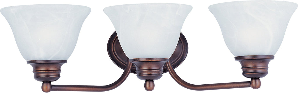 Malaga 3-Light Bath Vanity Oil Rubbed Bronze - C157-2688MROI