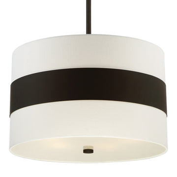 5 Light Dark Bronze Mid Century Modern Pendant - C193-297-DB