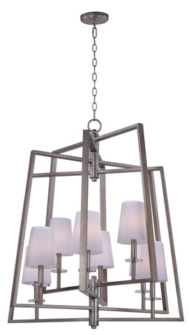 Swing 8-Light Chandelier Platinum Dusk - C157-30255WTPD