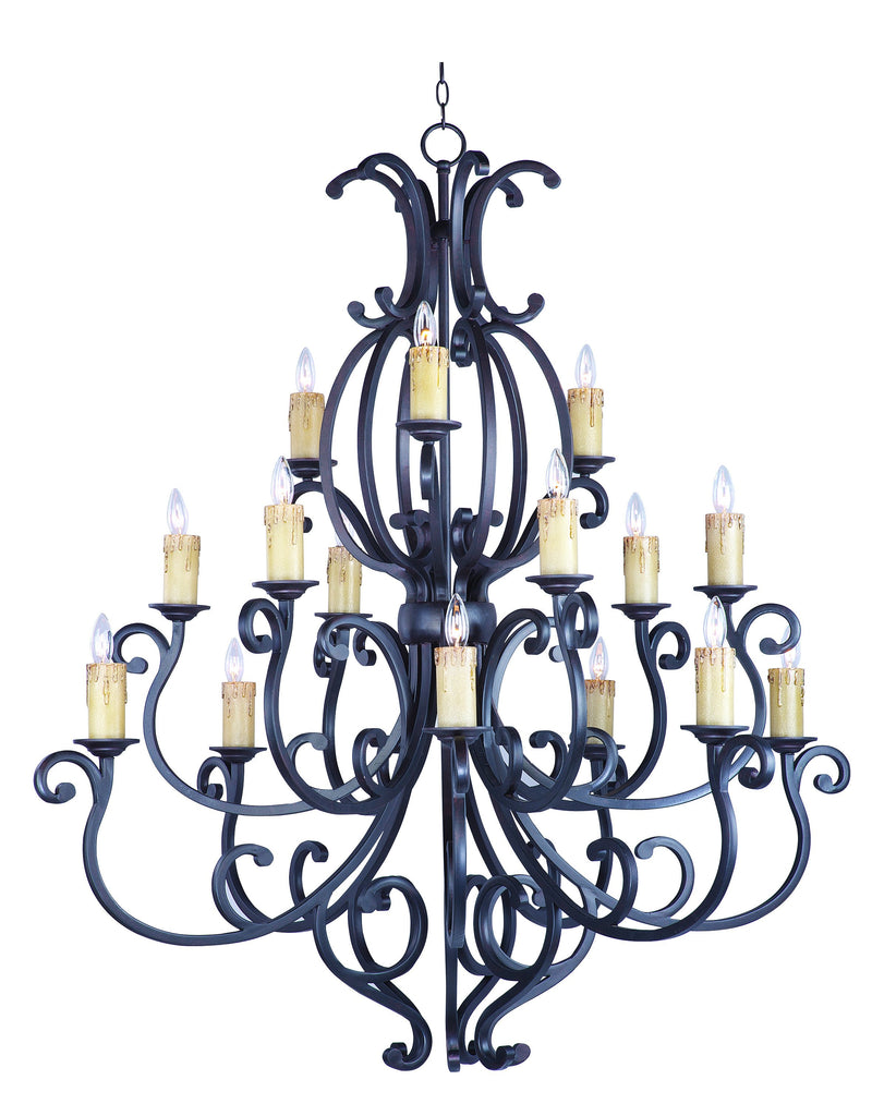 Richmond 15-Light Chandelier Colonial Umber - C157-31007CU