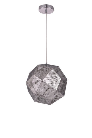 ZC121-PD2051 - Urban Classic: Kronos 1 Light Chrome Pendant