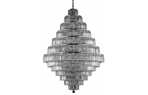 C121-2038G42C/RC - Regency Lighting: Maxime 38 light Chrome Chandelier Clear Royal Cut Crystal