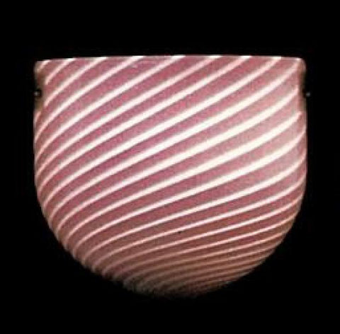 1 Light Blush Art Deco Sconce - C193-385-BH