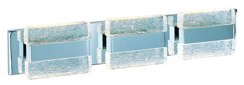 Ice 6-Light Bath Vanity Polished Chrome - C157-39623IBPC
