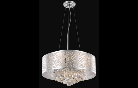 C121-2079D20C/RC - Regency Lighting: Prism 7 light Chrome Pendant Clear Royal Cut Crystal