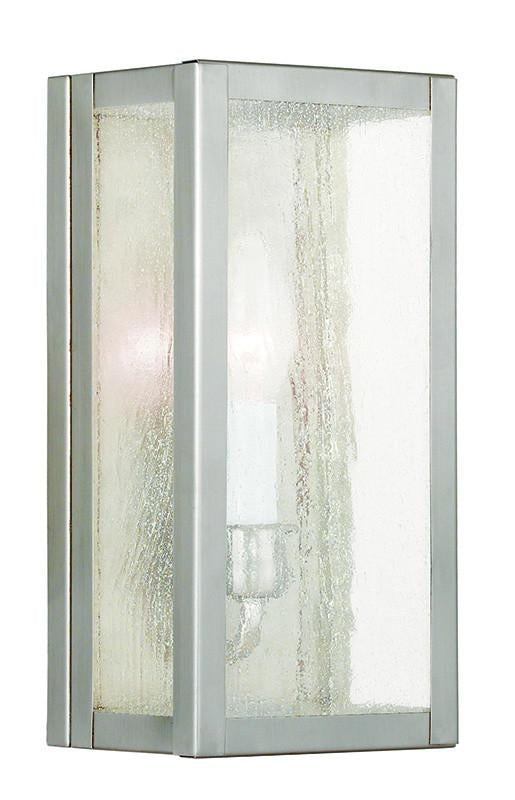 Livex Milford 1 Light Brushed Nickel Wall Sconce - C185-4049-91