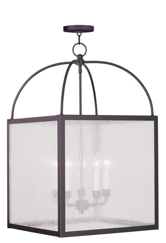 Livex Milford 5 Light Bronze Lantern - C185-4058-07