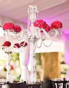 Set Of 10 Wedding Candelabras Candelabra Centerpiece Centerpieces - Great For Special Events - Set Of 10 - G46-B48/545/5-Set Of 10