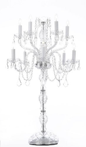 Set Of 10 Wedding Candelabras Candelabra Centerpiece Centerpieces - Great For Special Events - Set Of 10 - G46-B45/545/5-Set Of 10