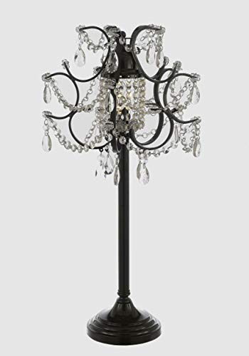 Versailles Iron and Crystal Table Lamp Desk Lamp Bedside Lamp Lighting - J10-26030/1 LAMP
