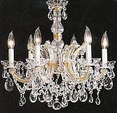 Maria Theresa Chandelier Crystal Lighting Chandeliers H 20" W 22" - A83-7002/6