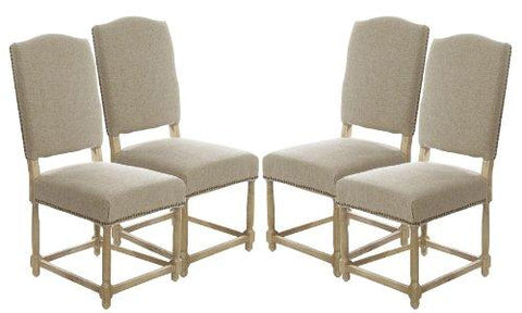 SET OF 4 Empire Parsons Upholstered Side Chair Dining Chairs - 2205-339-Set of 4