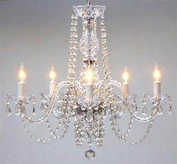 Empress Crystal (Tm) Chandelier Lighting H25" X W24" - Go-A46-384/5