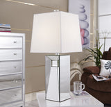 ZC121-ML9305 - Regency Decor: Sparkle Collection 1-Light Silver Finish Table Lamp