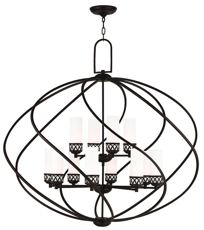 Livex Westfield 8 Light + 4 Light OB Foyer Chandelier - C185-47199-67