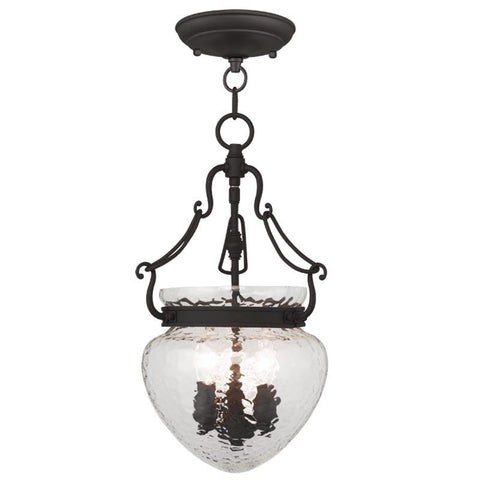 Livex Duchess 3 Light Bronze Chain Hang/Ceiling Mount - C185-5041-07