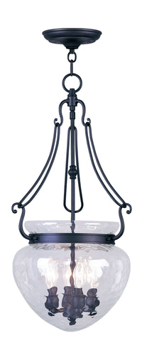 Livex Duchess 4 Light Black Chain Lantern  - C185-5044-04