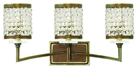 Livex Grammercy 3 Light Palacial Bronze Bath Light - C185-50563-64