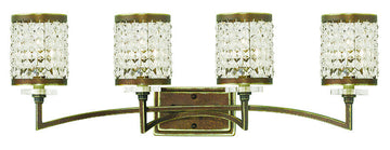 Livex Grammercy 4 Light Palacial Bronze Bath Light - C185-50564-64