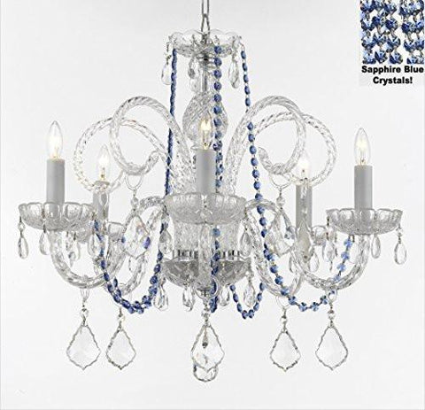 Empress Crystal (Tm) Chandelier Chandeliers Lighting H25" X W24" - A46-B82/385/5