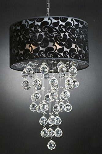 Crystal Chandelier Lighting 38ht X 38wd 18 Lights Fixture Pendant Ceiling Lamp Murano - 583/9+9