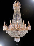 Swarovski Crystal Trimmed Chandelier Empire Chandelier Lighting H 40" W 30" - A500-1280/10+5Sw