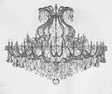 Maria Theresa Crystal Chandelier H 48" W 72" Trimmed With Spectra Tm Crystal - Reliable Crystal Quality By Swarovski - Cjd-B62/Cs/2181/72/Sw