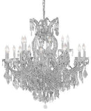 Set of 2-1 Chandelier Crystal Lighting Empress Crystal (TM) Chandeliers H 38" W37" and 1 Large Foyer/Entryway Maria Theresa Empress Crystal (tm) Chandelier Chandeliers Lighting! H 52" W 52" - 1EA CS/1/21510/15+1 + 1EA CS/918/36 A500-