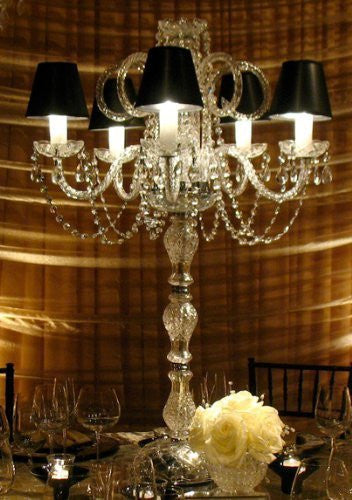 Set Of 20 Wedding Candelabras Candelabra Centerpiece Centerpieces - Set Of 20 - G46-Sc/545/5-Set Of 20