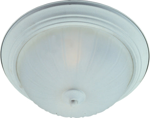 Essentials 3-Light Flush Mount Textured White - C157-5832FTTW